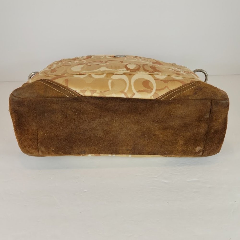 COACH chelsea hobo bag D06J-10143 brown - Picture 4 of 10